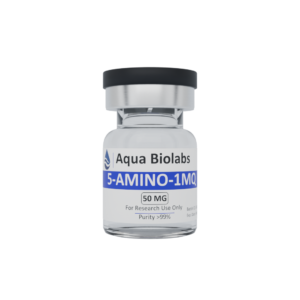5-Amino-1MQ research vial - Aqua Biolabs