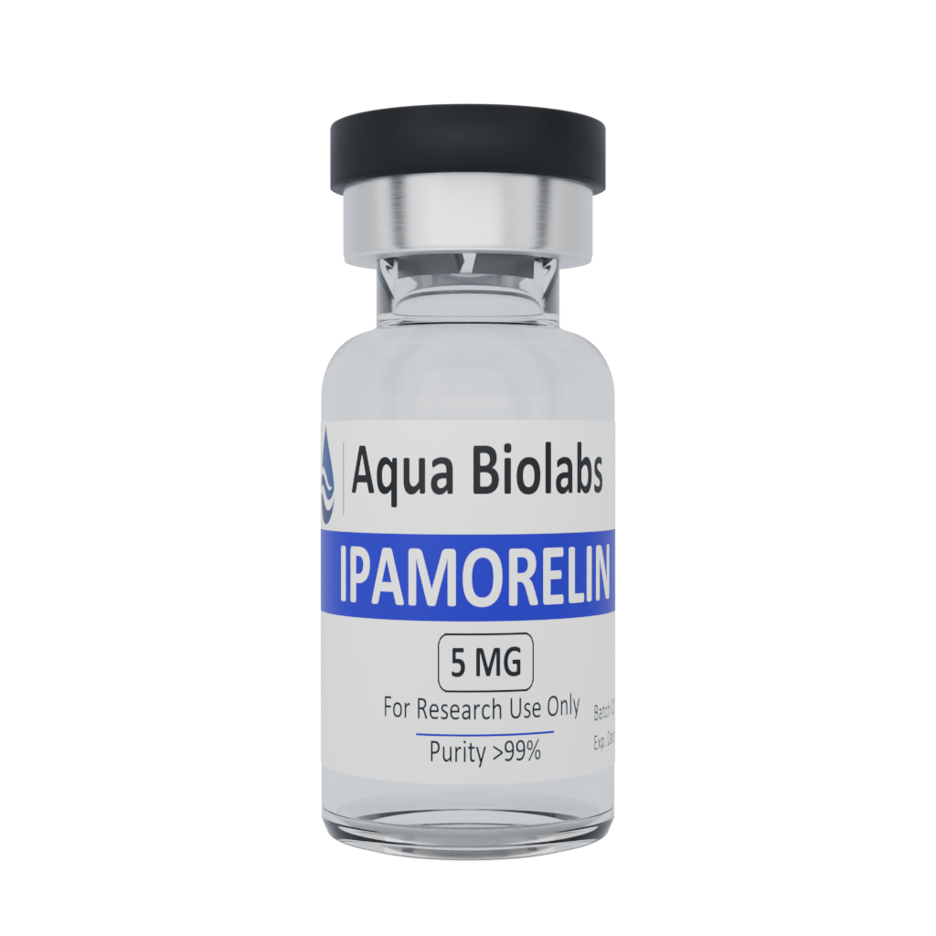 Ipamorelin research vial - Aqua Biolabs