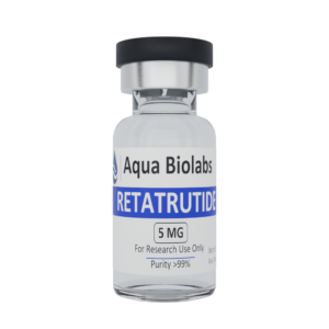 Aqua Biolabs Retatrutide 5 mg research vial