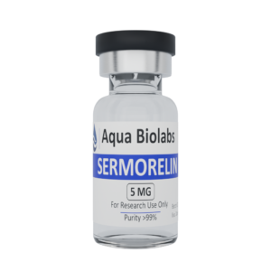 Sermorelin research vial - Aqua Biolabs