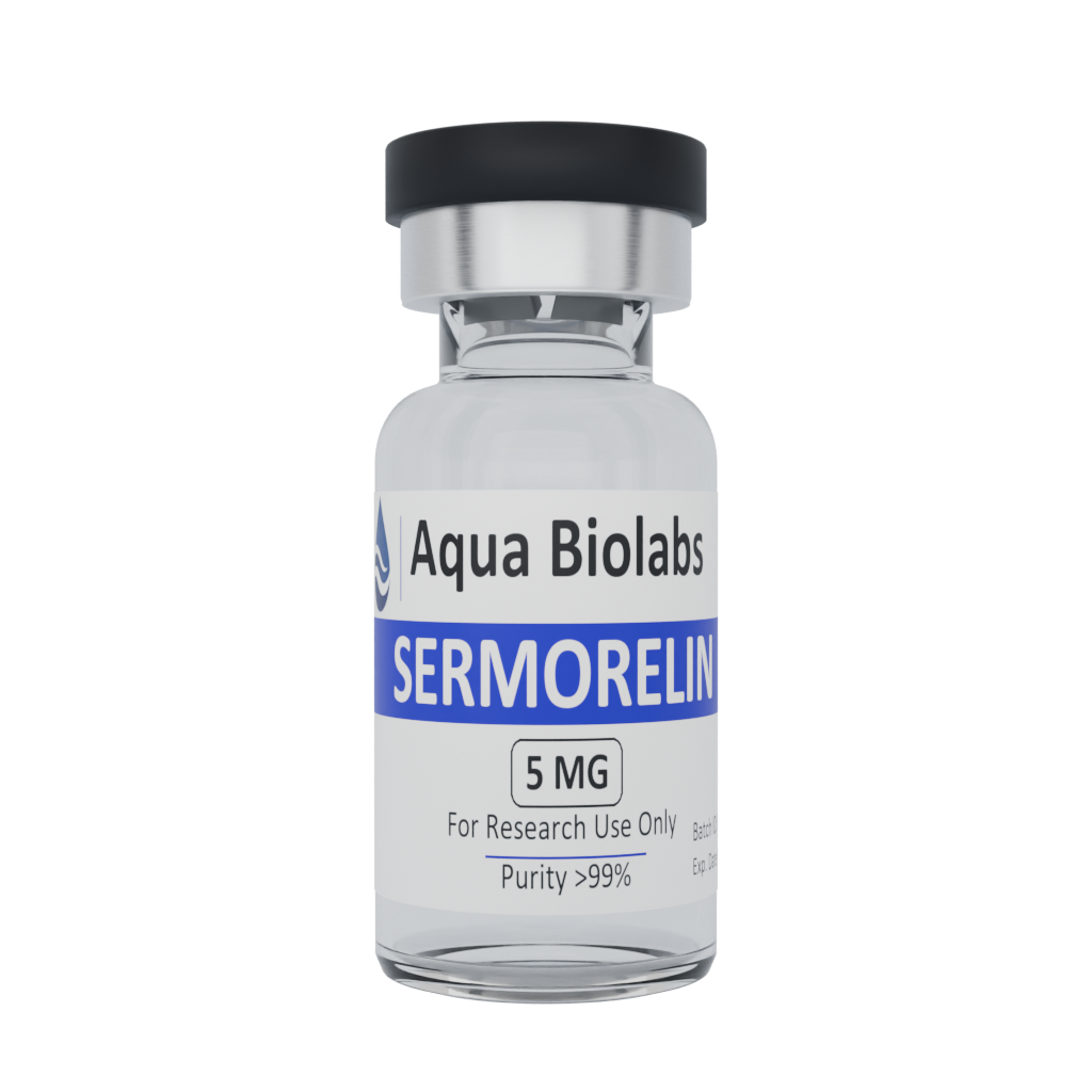 Sermorelin research vial - Aqua Biolabs
